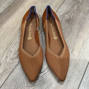 Rothy's The Point Amber Textile Comfort Ballet Flats Women’s size 12.5